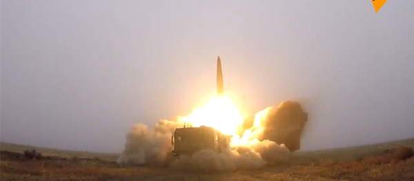 “伊斯坎德爾”彈道導彈發射視頻 - 俄羅斯衛星通訊社