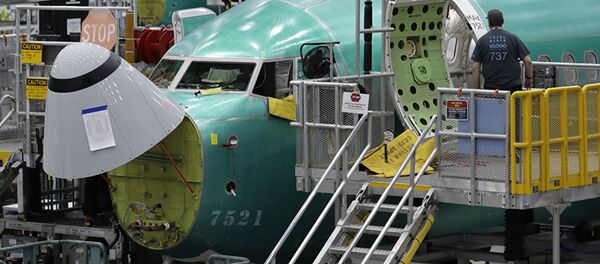 Производство Boeing 737-MAX Производство Boeing 737-MAX - 俄罗斯卫星通讯社