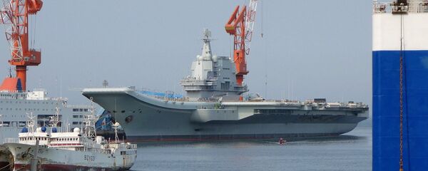 Китайский авианосец Шаньдун - 俄罗斯卫星通讯社