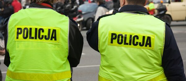 Сотрудники польской полиции - 俄罗斯卫星通讯社