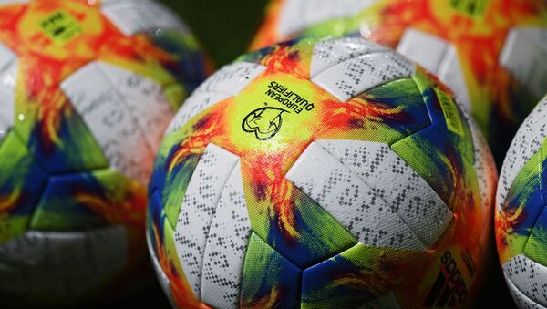 Мячи для отборочных матчей чемпионата Европы по футболу 2020 - 俄羅斯衛星通訊社