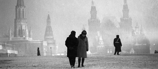 На Красной площади вечером - 俄羅斯衛星通訊社