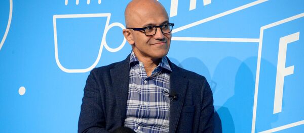 Генеральный исполнительный директор Microsoft Сатья Наделла - 俄罗斯卫星通讯社