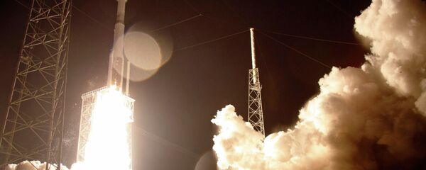 A United Launch Alliance Atlas V rocket carrying the Boeing Starliner crew capsule - 俄罗斯卫星通讯社