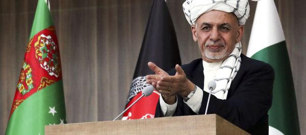 Президент Афганистана Ашраф Гани Ахмадзай. Архивное фото - 俄罗斯卫星通讯社