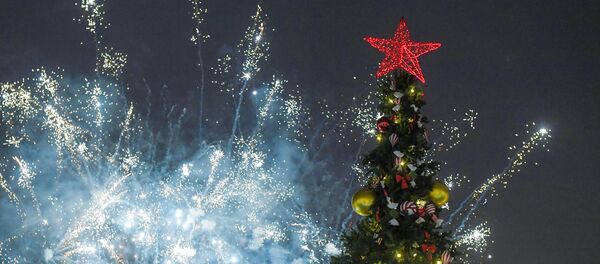 Подготовка к Новому году в Москве - 俄罗斯卫星通讯社