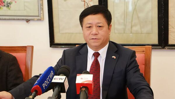 Посол КНР в РФ Чжан Ханьхуэй  - 俄罗斯卫星通讯社