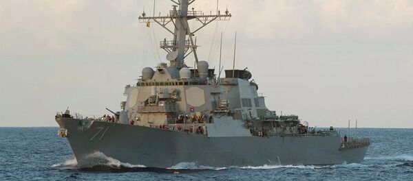 Американский ракетный эсминец USS Ross (DDG 71) - 俄罗斯卫星通讯社