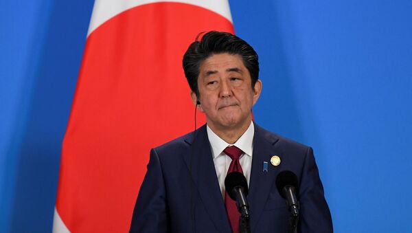 Премьер-министр Японии Синдзо Абэ  - 俄羅斯衛星通訊社