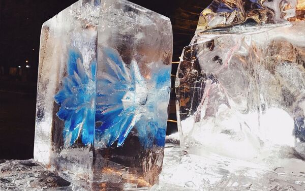 哈爾濱冰雕藝術展在莫斯科開幕 - 俄羅斯衛星通訊社