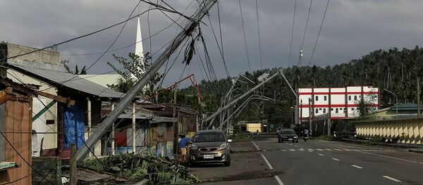 Последствия прохождения тайфуна на Филиппинах  - 俄羅斯衛星通訊社