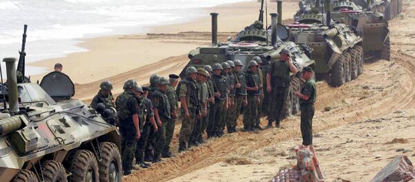 Российско-китайские военно-морские учения Российско-китайские военно-морские учения - 俄羅斯衛星通訊社