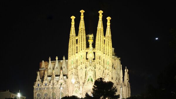 Храм Святого Семейства в Барселоне, Испания - 俄罗斯卫星通讯社