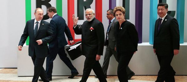 Лидеры стран-участниц саммита BRICS - 俄罗斯卫星通讯社