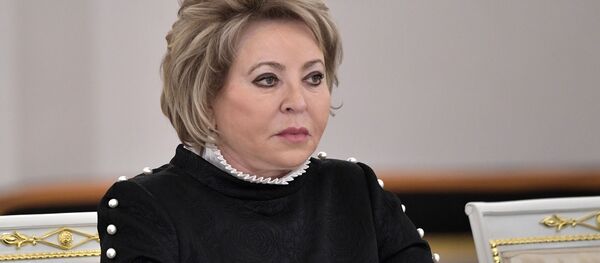 Председатель Совета Федерации РФ Валентина Матвиенко - 俄罗斯卫星通讯社