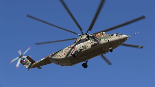 Тяжелый военно-транспортный вертолет Ми-26Т2В. - 俄羅斯衛星通訊社