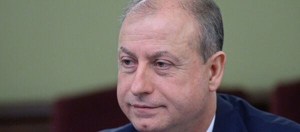 Министр нефти и минеральных ресурсов Сирии Али Ганем - 俄羅斯衛星通訊社