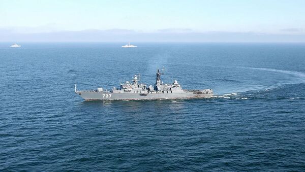俄海軍總司令：俄軍百艘艦艇正在遠洋游弋 - 俄羅斯衛星通訊社