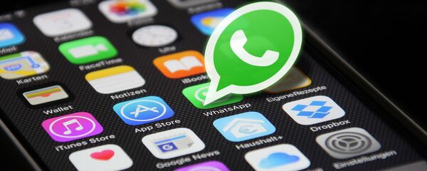 Иконка мессенджера для смартфонов WhatsApp Иконка мессенджера для смартфонов WhatsApp - 俄羅斯衛星通訊社