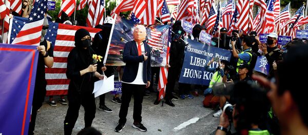 香港抗议 - 俄罗斯卫星通讯社