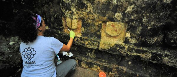 Дворец майя, обнаруженный в Мексике Дворец майя, обнаруженный в Мексике - 俄罗斯卫星通讯社