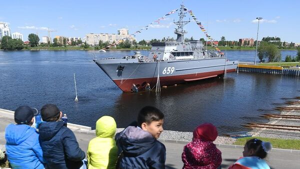  корабль противоминной обороны - 俄羅斯衛星通訊社