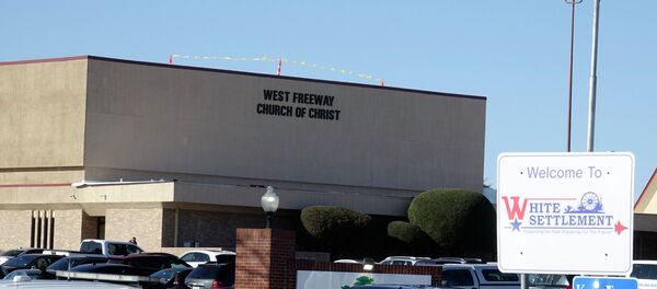 CHURCH SHOOTING TEXAS CHURCH SHOOTING TEXAS - 俄罗斯卫星通讯社