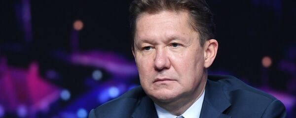 Глава Газпрома Алексей Миллер во время общего собрания акционеров в Санкт-Петербурге Глава Газпрома Алексей Миллер во время общего собрания акционеров в Санкт-Петербурге - 俄羅斯衛星通訊社