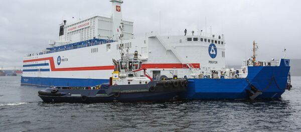 Плавучая атомная теплоэлектростанция Академик Ломоносов Плавучая атомная теплоэлектростанция Академик Ломоносов - 俄罗斯卫星通讯社