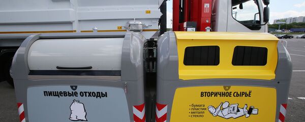 莫斯科开始向垃圾分类收集过渡 - 俄罗斯卫星通讯社