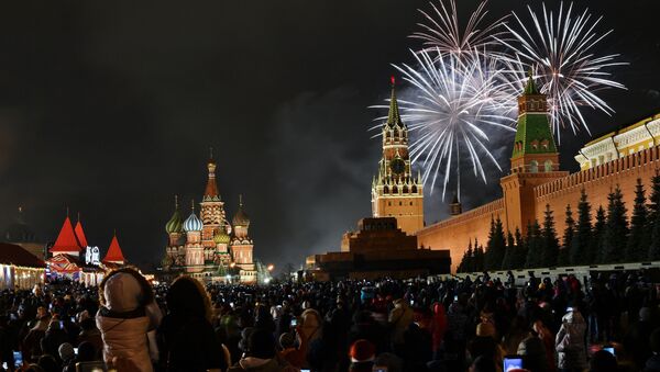 莫斯科超270万人参加了户外新年庆祝活动  - 俄罗斯卫星通讯社