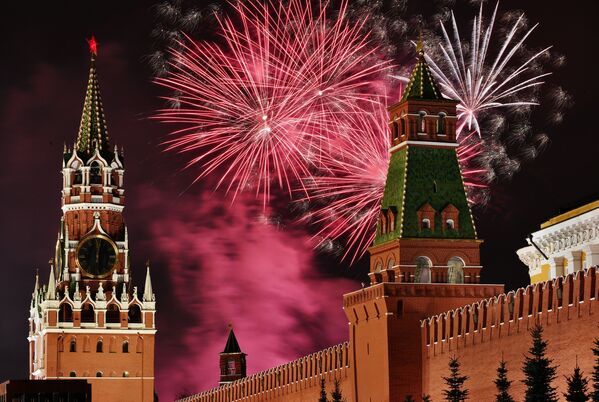 世界各地欢庆新年 - 俄罗斯卫星通讯社