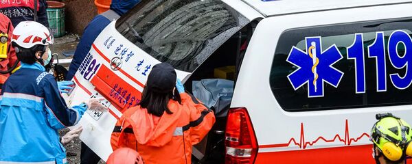 Машина скорой помощи в Тайване - 俄羅斯衛星通訊社