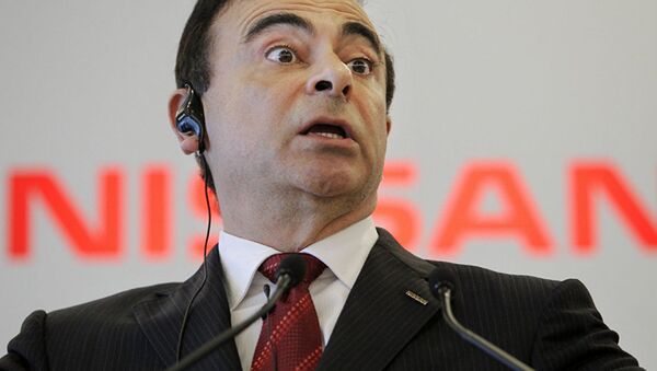 Карлос Гон - экс-глава Nissan - 俄罗斯卫星通讯社