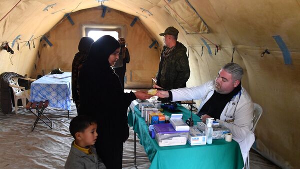 俄軍醫療人員在敘利亞卡米什利市一月救治4500人 - 俄羅斯衛星通訊社