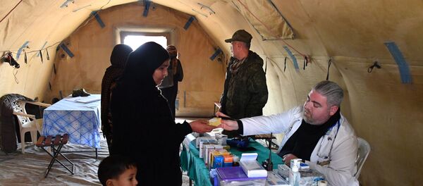 俄军医疗人员在叙利亚卡米什利市一月救治4500人 - 俄罗斯卫星通讯社