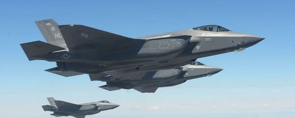Истребители ВВС США F-35A Lightning II Истребители ВВС США F-35A Lightning II - 俄羅斯衛星通訊社