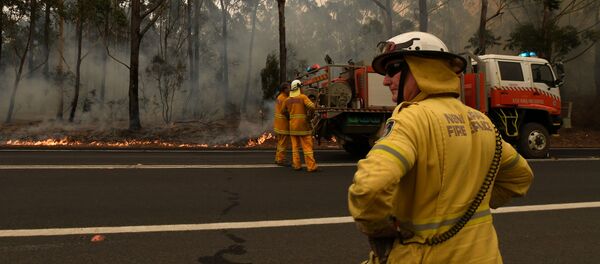 Пожарные в Австралии - 俄罗斯卫星通讯社