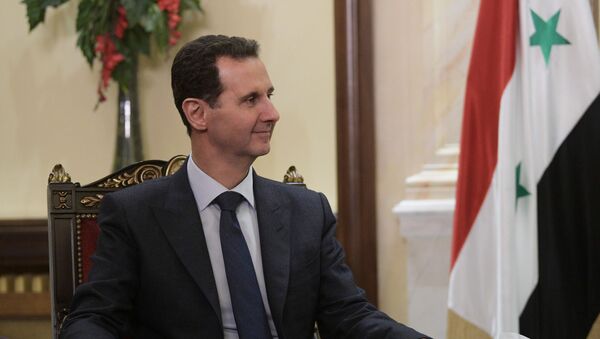 Президент Сирии Башар Асад - 俄羅斯衛星通訊社