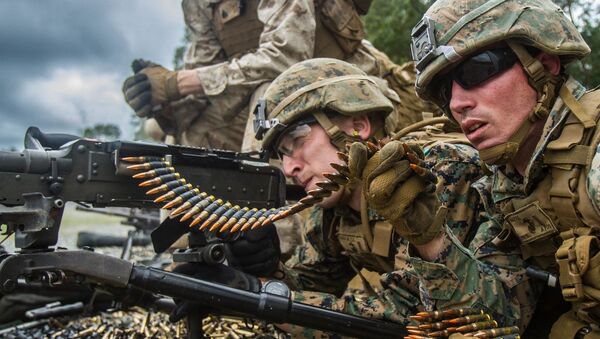  Морские пехотинцы США в Ираке - 俄罗斯卫星通讯社