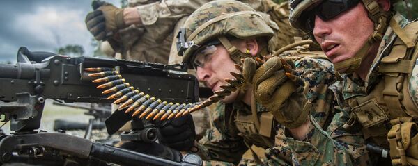  Морские пехотинцы США в Ираке - 俄羅斯衛星通訊社