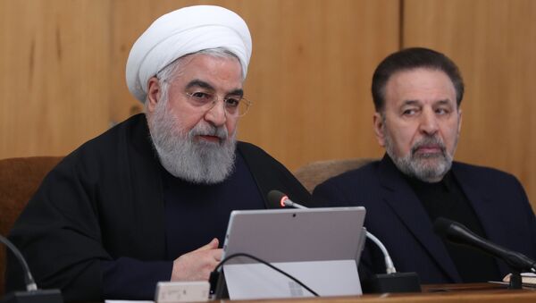 Президент Ирана Хасан Роухани на заседании кабинета министров - 俄罗斯卫星通讯社