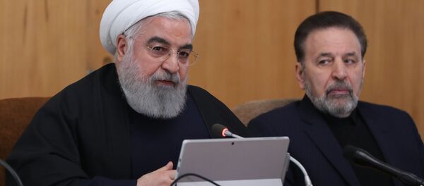 Президент Ирана Хасан Роухани на заседании кабинета министров - 俄罗斯卫星通讯社