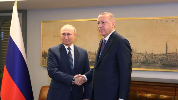 Путин и Эрдоган проводят переговоры в Стамбуле - 俄罗斯卫星通讯社