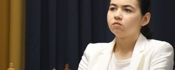 Александра Горячкина во время шахматного турнира - 俄罗斯卫星通讯社