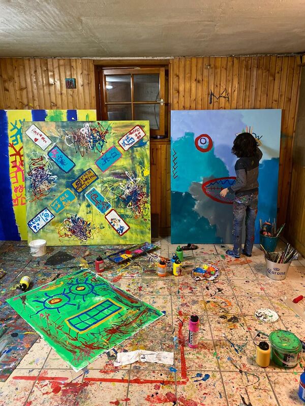 柏林7岁男童的绘画作品卖出1.2万美元  - 俄罗斯卫星通讯社