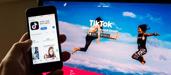 Логотип программы TikTok - 俄罗斯卫星通讯社
