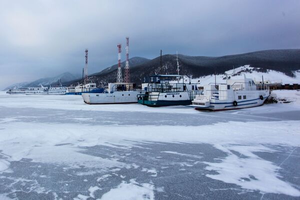 Корабли на озере Байкал - 俄罗斯卫星通讯社