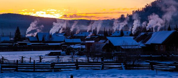 Поселок Большое Голоустное на озере Байкал в Иркутской области - 俄罗斯卫星通讯社