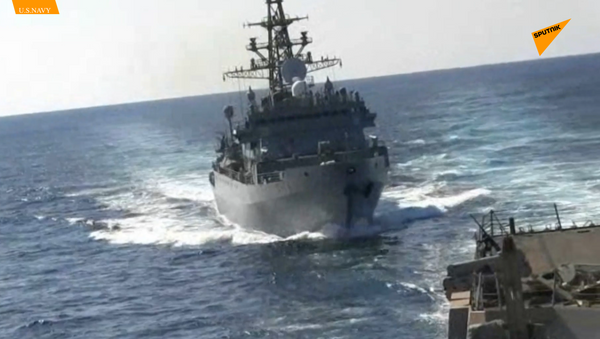 Минобороны опровергло версию США об опасном сближении американского и российского кораблей в Аравийском море - 俄罗斯卫星通讯社
